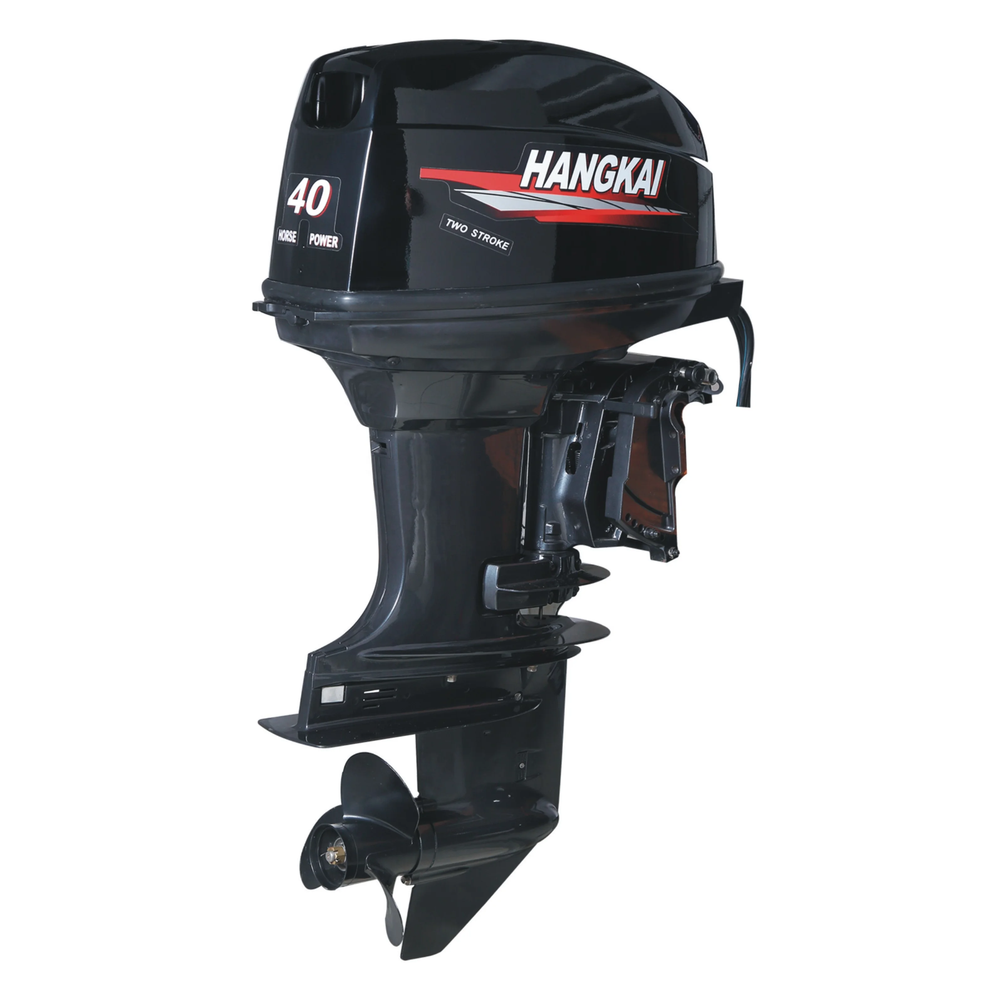 

for Saltwater HANGKAI 40HP 2 Stroke Outboard Motor Boat Engines With Start Available