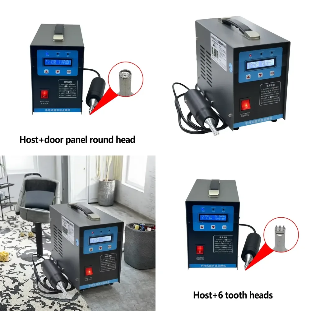 【2026 Hot Selling】 Portable 1000W 35kHz Ultrasonic Welding Machine 220V Handheld Precision Tool Automotive Interior Fabric