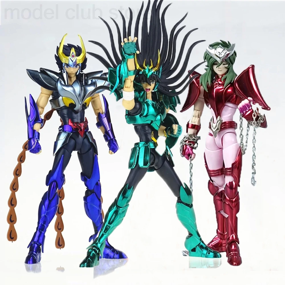 Great Toys/GT Saint Seiya Myth Cloth EX Phoenix Ikki Dragon Shiryu Andromeda Shun V3 Bronze Knights of the Zodiac Action Figure