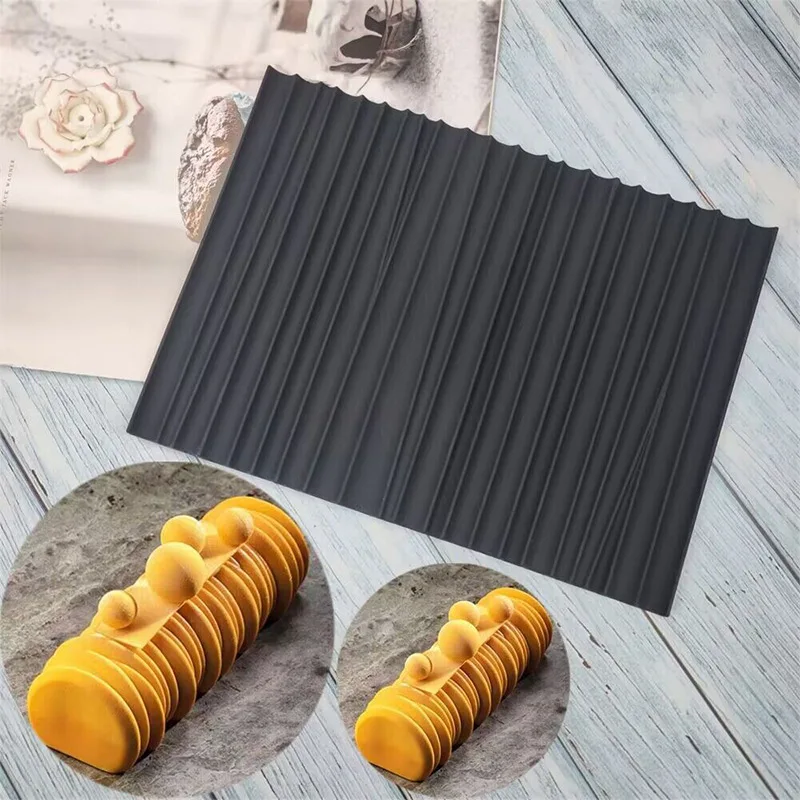 Christmas Yule Log Silicone Molds for Baking Fondant Mousse Dessert Soft Chocolate Pastry Decorations Tool
