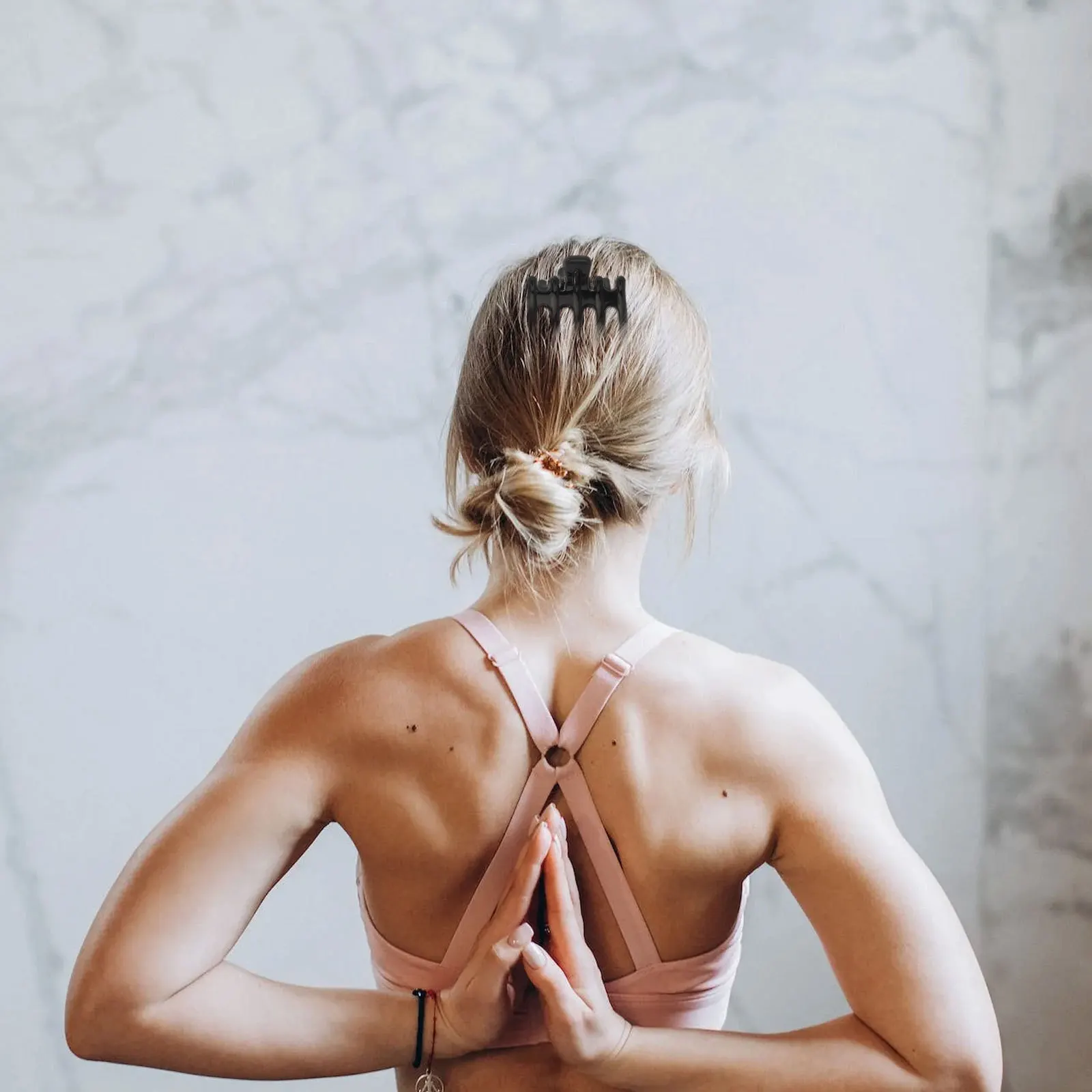 

10Pcs Five Tooth Hair Claw Clamps Resin Plastic Material Strong Hold for Thin to Thick Hair Women Girls Daily Wear Office Outing