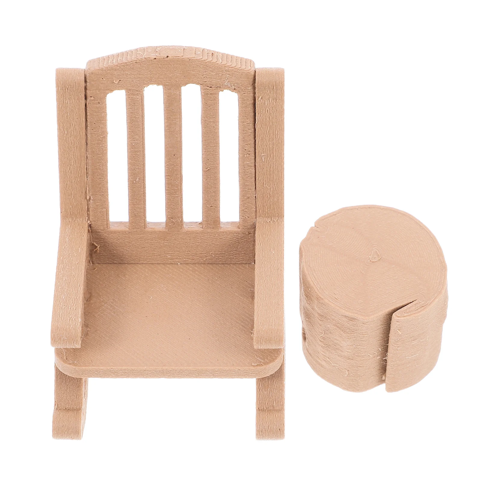 

1 комплект, миниатюрные кресла-качалки в винтажном стиле, пластиковая мебель для кукольного домика, украшение сказочного сада, небольшой аксессуар