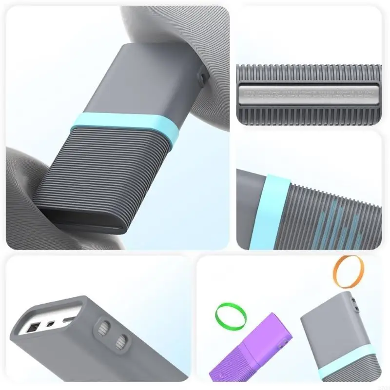 Caso silicone com molduras elevadas proteções carregador seguro para 100W