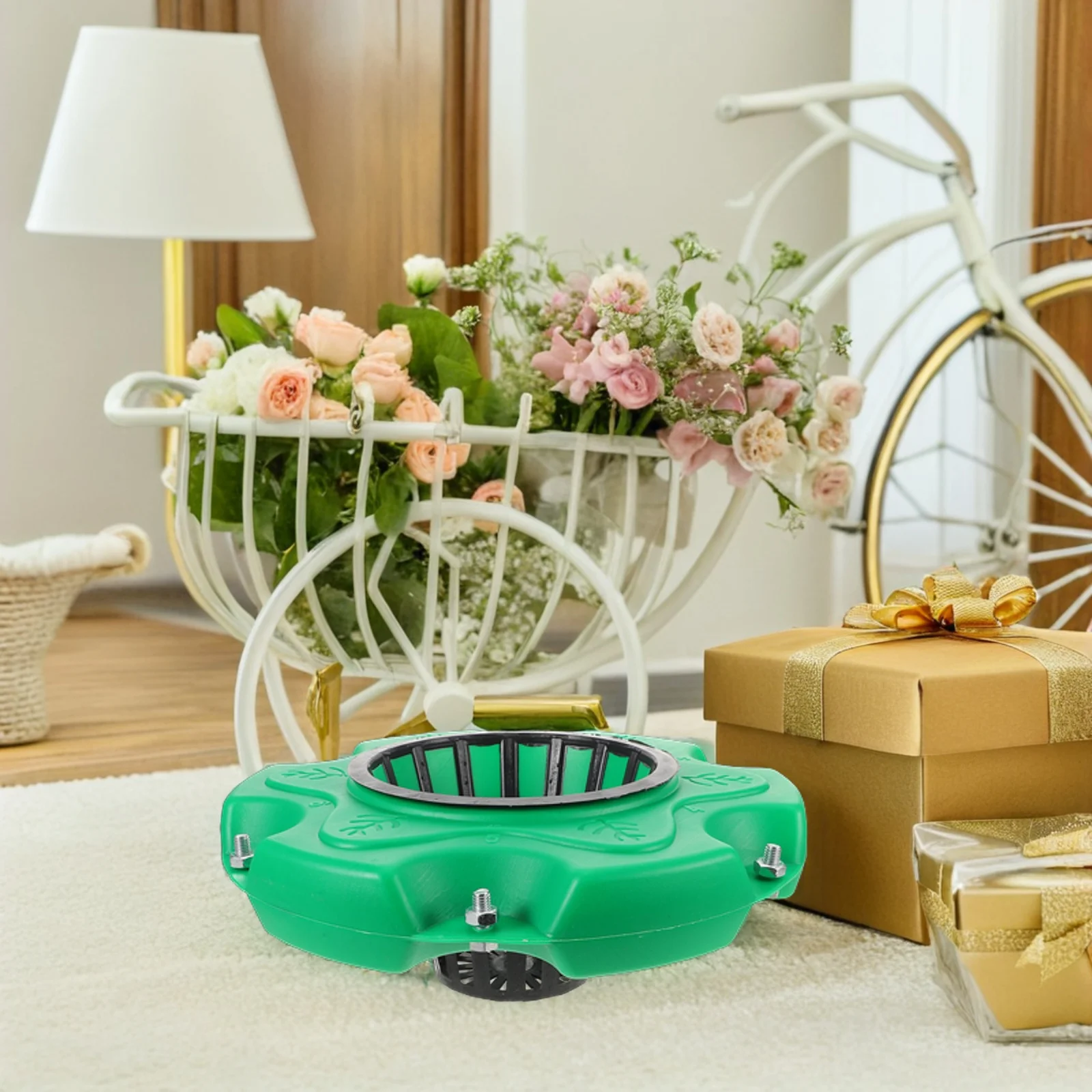 6 قطعة سلال زراعة بركة الجزيرة العائمة المائية الأواني المائية مجموعات مقاومة للطقس لبرك البحيرات والحدائق المائية