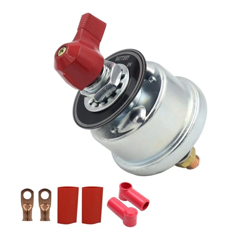 Car Auto High Current RV Marine Battery Selector Isolator Disconnect Rotary Switch Cut Power On Off for Boat Yacht