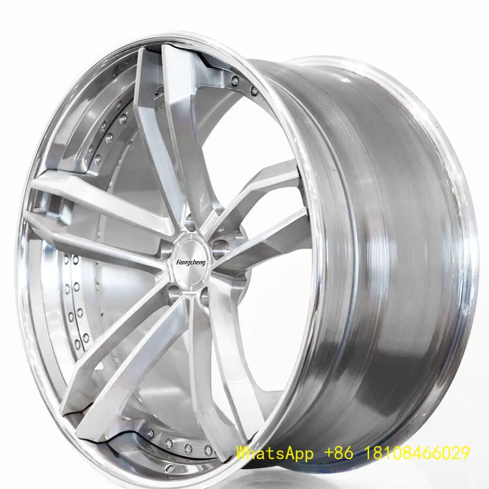 

17-26 Inch Custom 3-Piece Forged Alloy Rims for Passenger Sports Cars