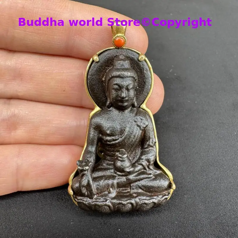 Asia Thailand tibet master HOME CAR lucky talisman power talisman divine Thogchag Buddha figure Effective Amulet Pendant