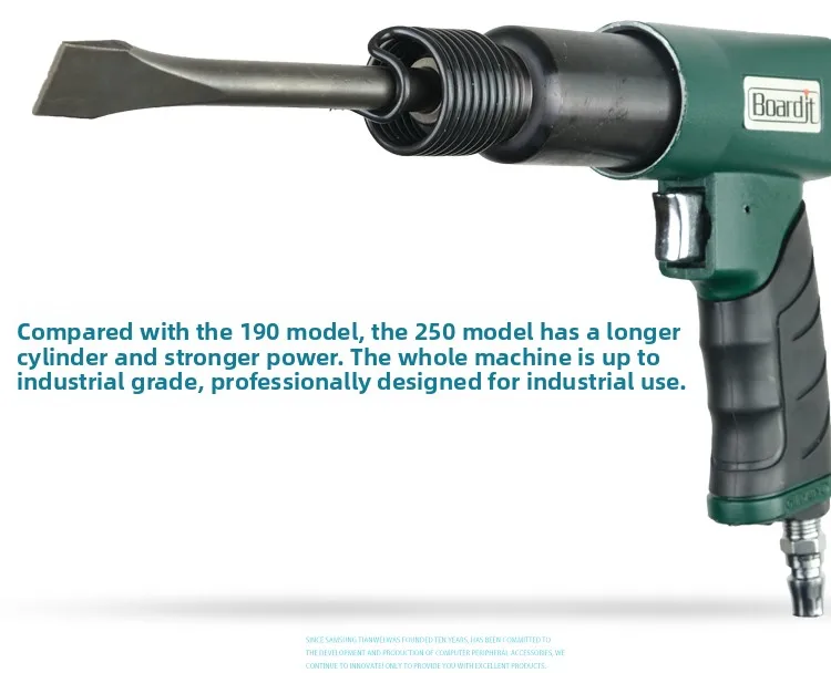 Pneumatic Chisel 150/190/250 Impact Air Hammer Rust Removal Gun Brake Pad Remover Powerful
