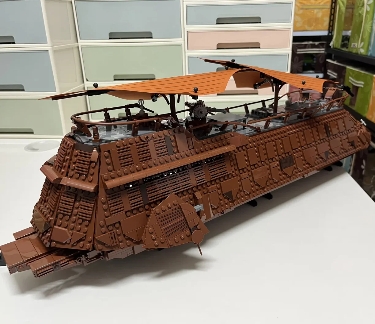 Yates de vela de lujo 75397 juegos de bloques de construcción compatibles con partículas Legoed adecuadas para regalos de Navidad 3942 piezas