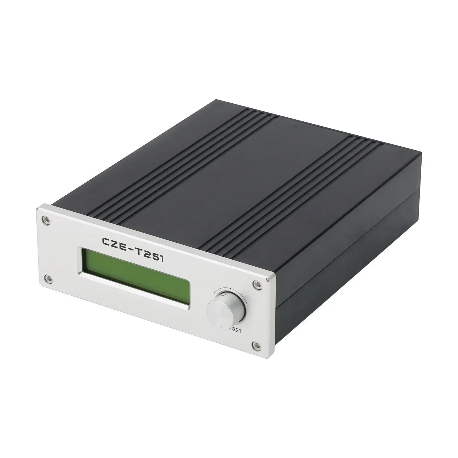 

12V CZE-T251 0-25W 87-108MHz Wireless Stereo PLL Broadcast Station FM Transmitter