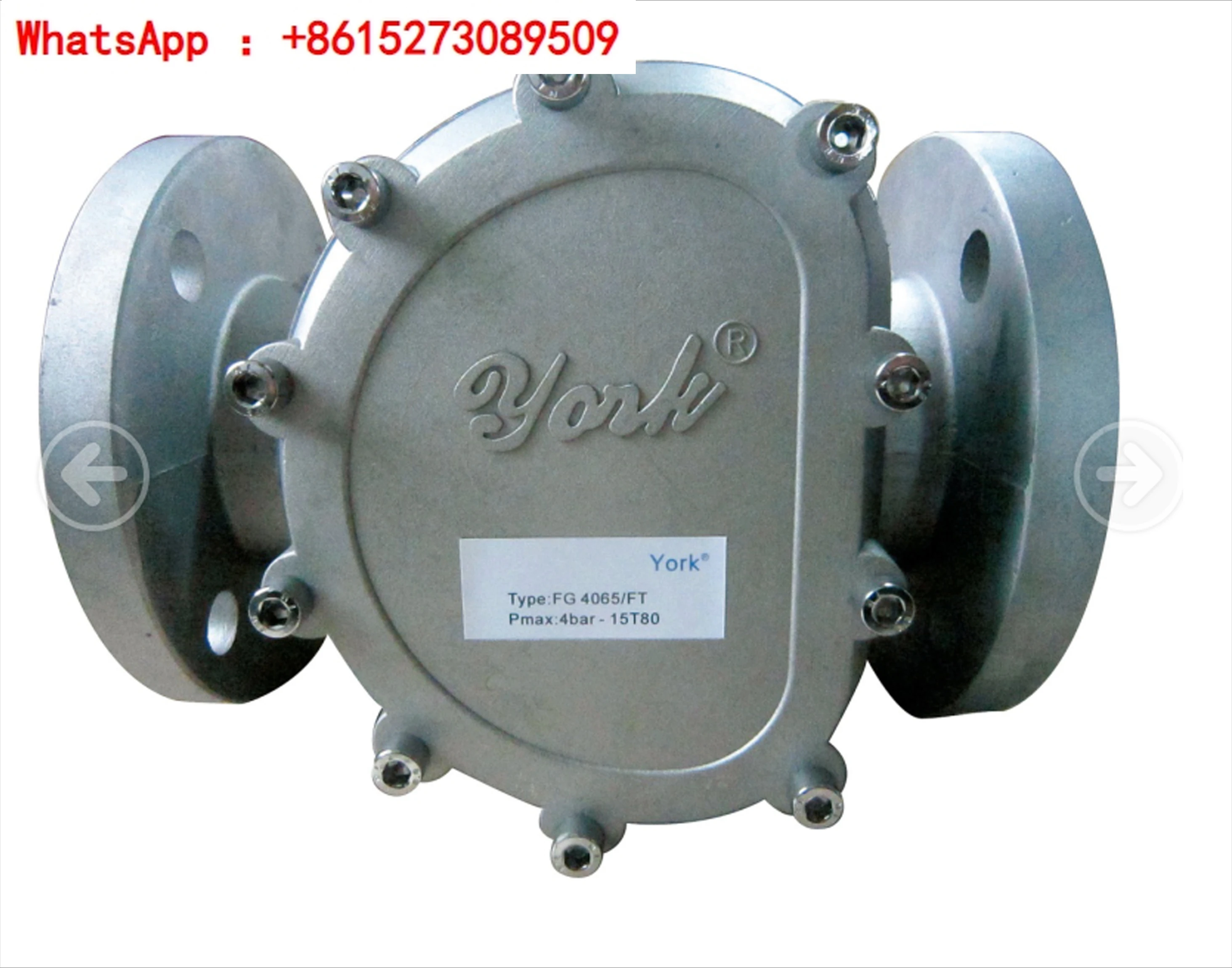 Gas and natural gas filter DN50/DN65/DN80/DN100/DN125 flange connection