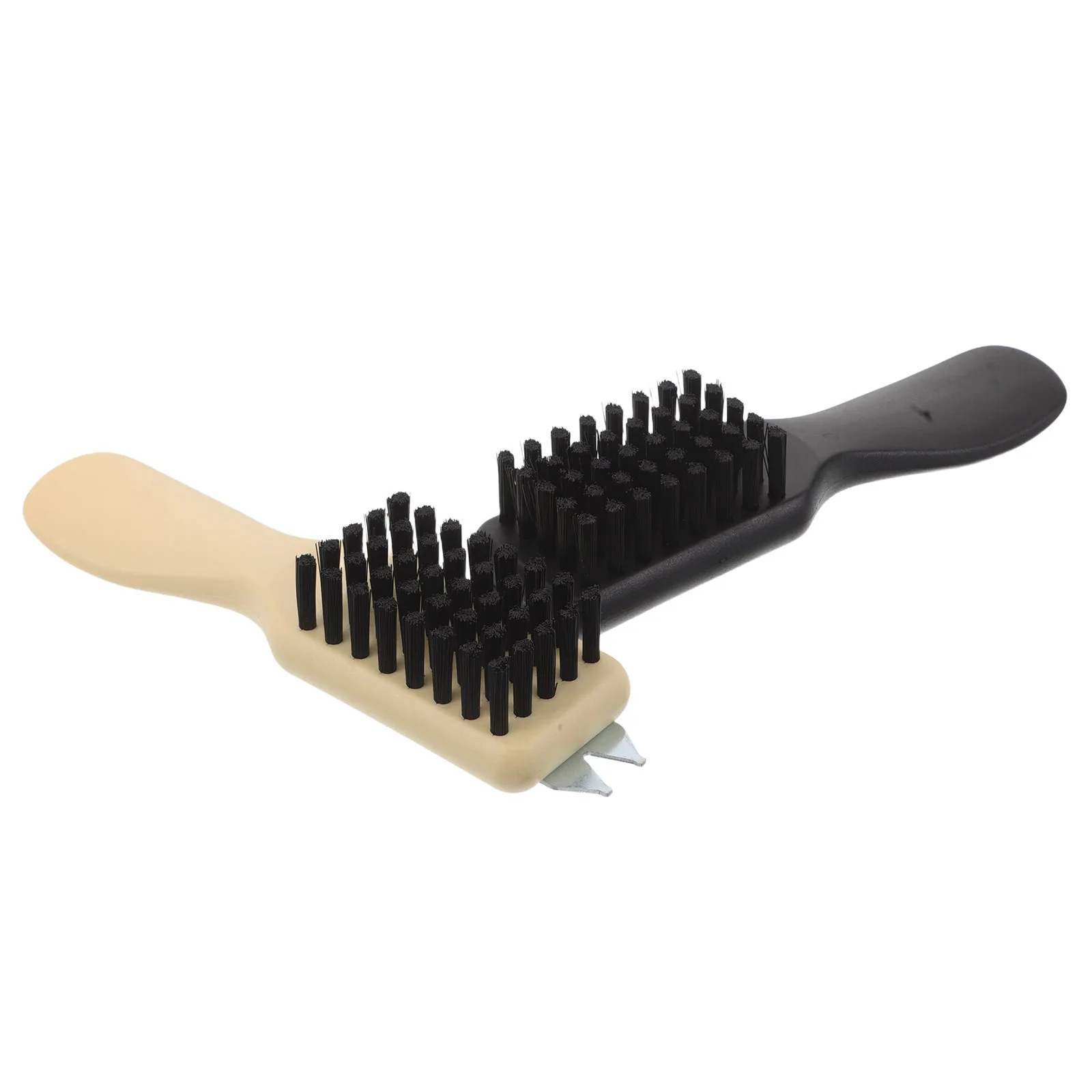 

2Pcs Golf Scrub Brush - Heavy-Duty Groove Cleaner for Club Shoe Care - Portable Spike Cleaning Tool with Ergonomic Handle