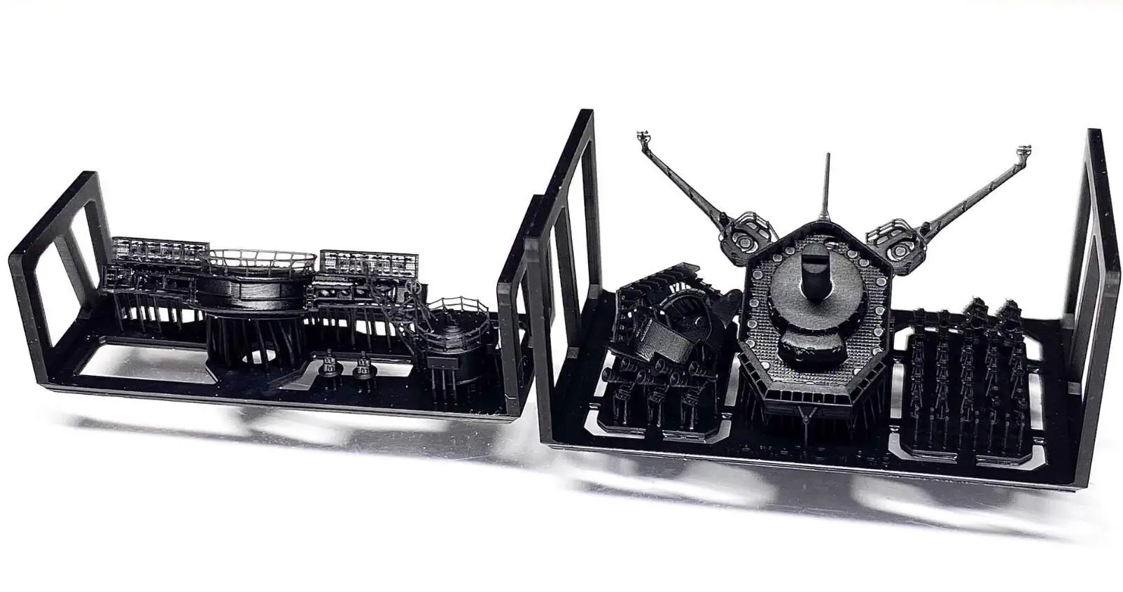 BUNKER IJN70112 1/700 IJN Yamato Tower Bridge & Equipments 1945 3D Print Parts