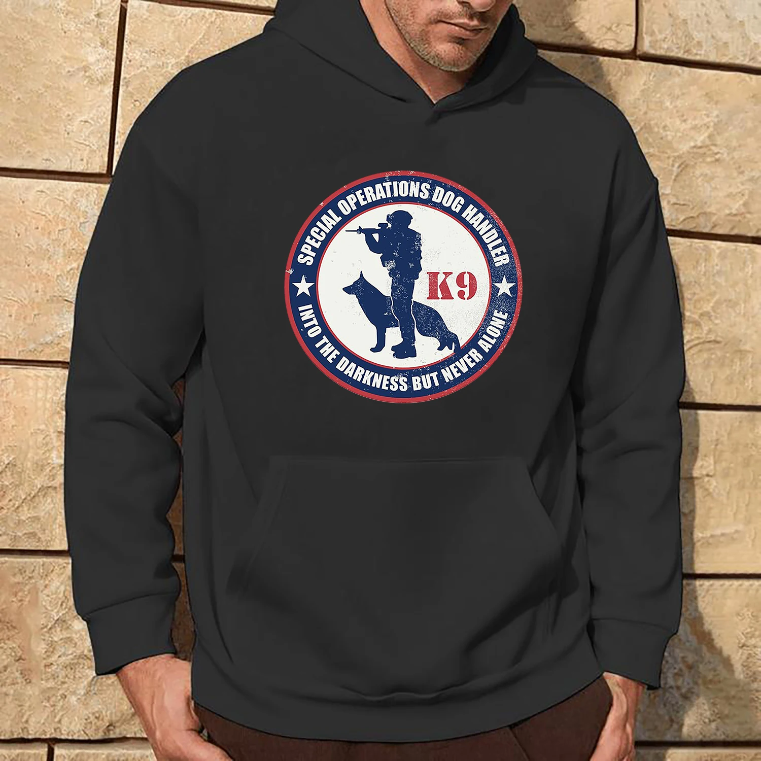 K9 Trainer Hoodies Sweatshirts K-9 Training Men'S Fashion Clothes Sports Fleece Streetwear Oversized Casual Sweatshirt Hooded