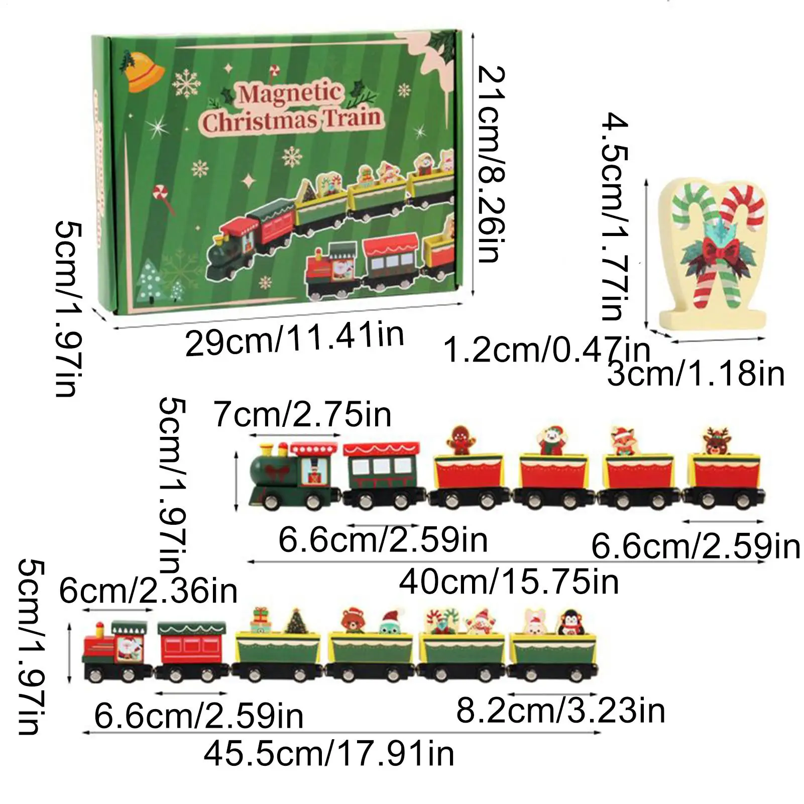 Train de noël pour enfants, décoration festive en bois, jouets éducatifs pour enfants, garçons et filles, collectionneurs, salon, chambre à coucher, étude
