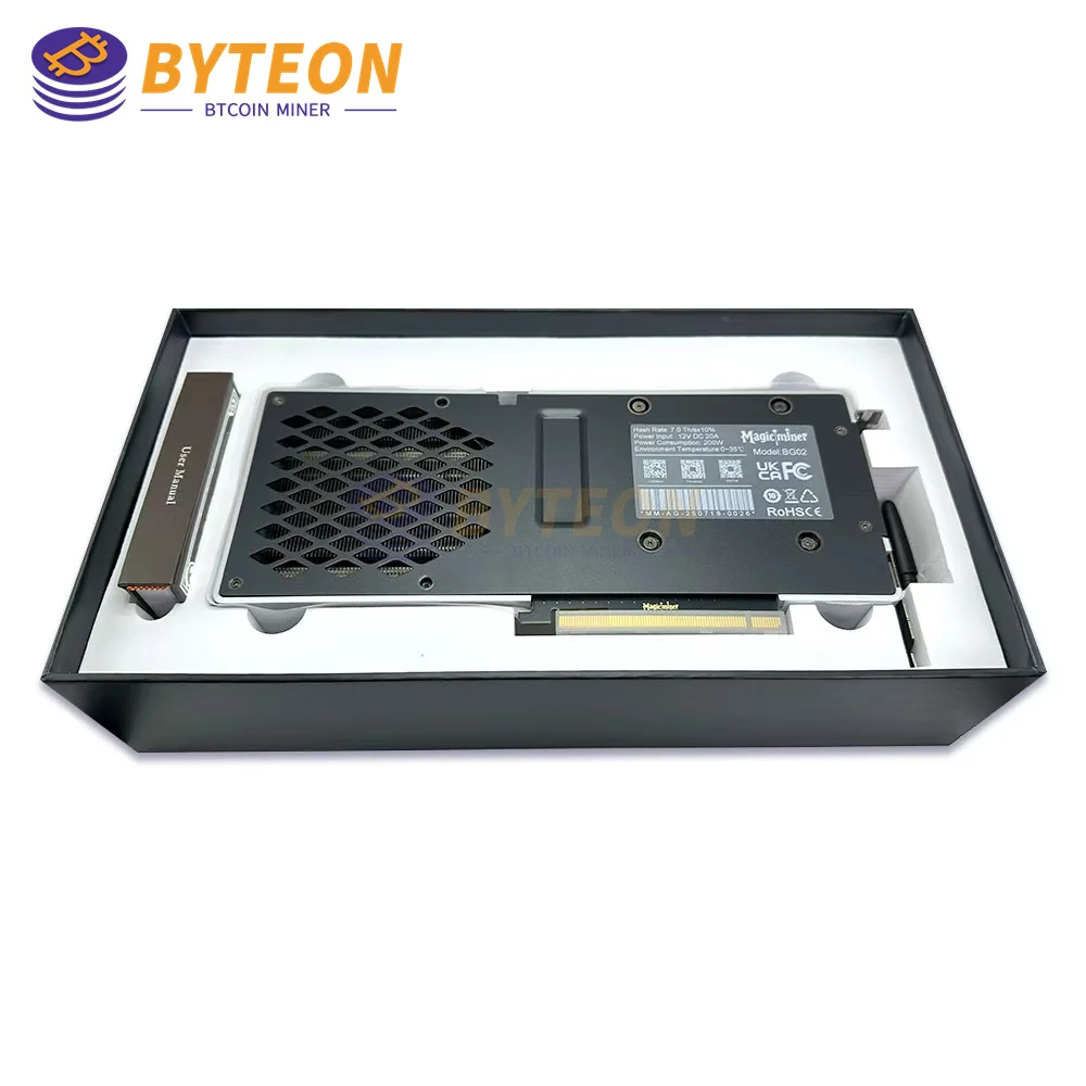 Origi Majic Miner 4.8TH/s ビットコインマイナー BTC BCH BSV、DGB ソロマイナー BTC SHA-256 マイニングマシン 150W 180 日保証