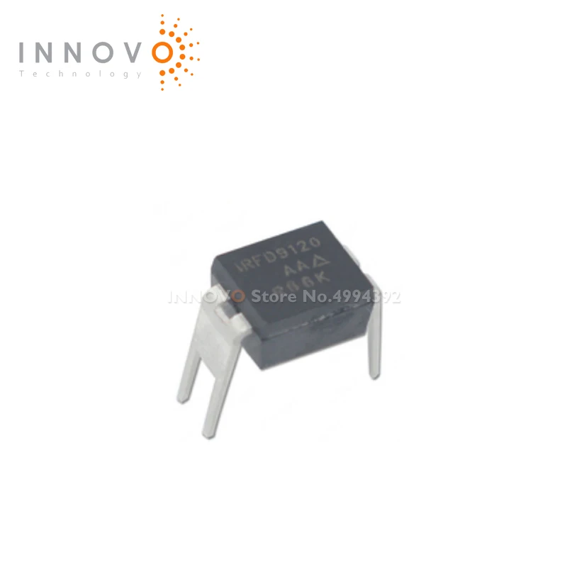 

INNOVO 10pcs/lot IRFD9120PBF IRFD9120 DIP-4 New original free shipping