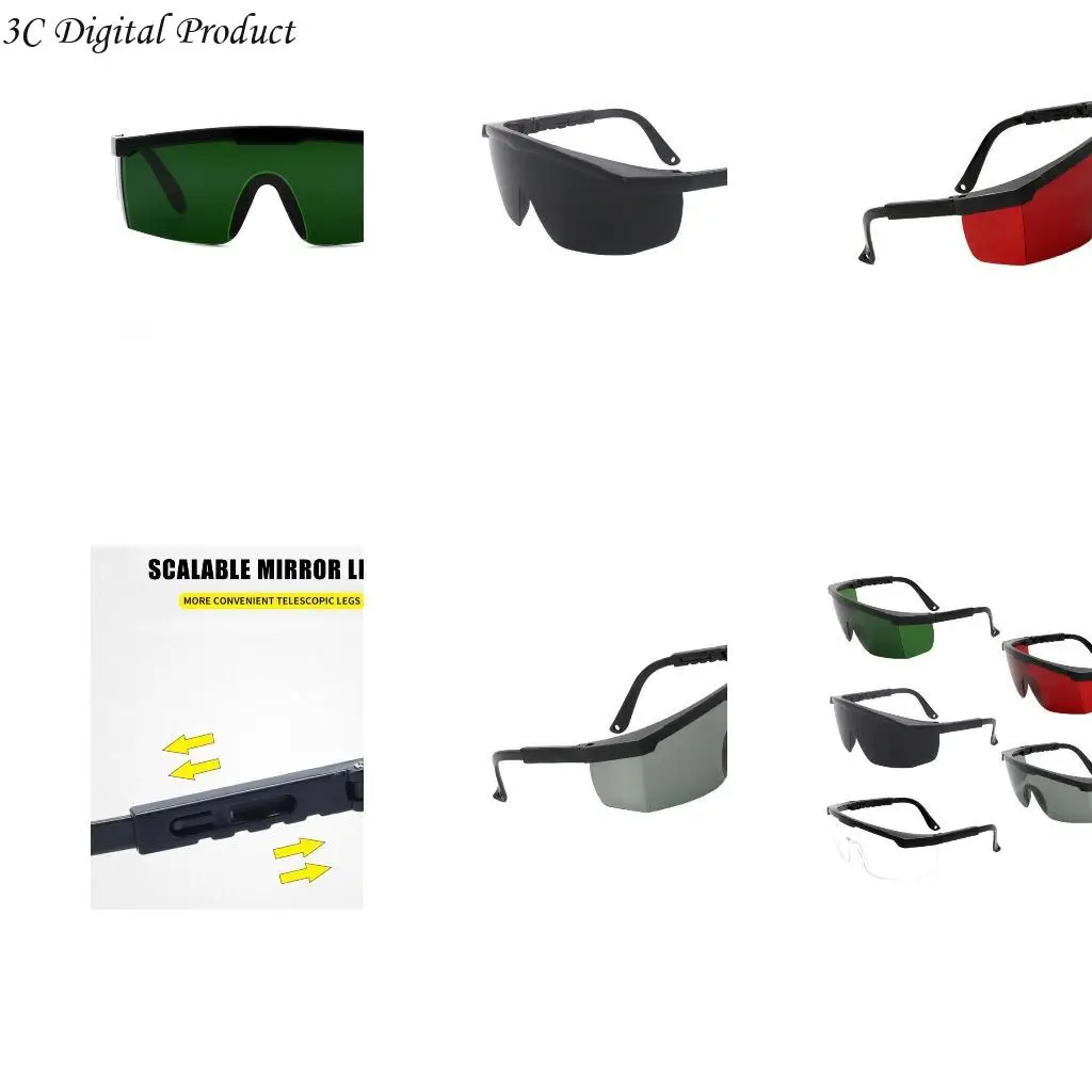 Kacamata Perlindungan Mata yang Dapat Diandalkan Kenyamanan untuk Perawatan Penghilang Rambut yang Aman Q84a