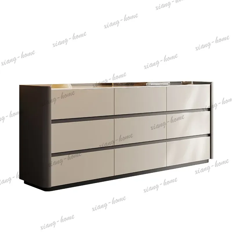 FG Aesthetic Makeup Living Room Cabinets Modern Desk Standing Designer Cabinets Compact Entertainment Vitrina Unique Furniture