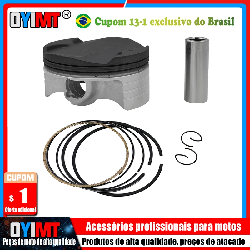 Para honda cbr1000rr cbr1000 cbr 1000 rr 2008 2009 2010 2011-2018 peças de montagem do motor 76 76.25 76.50mm anéis de pistão da motocicleta