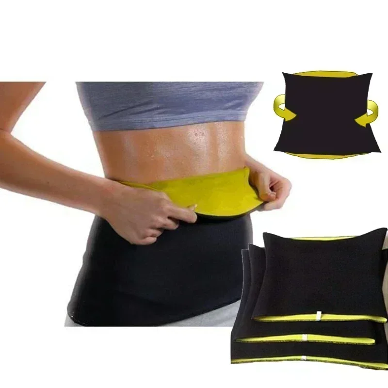 Hot Waist Band Gym Fitness Sports Exercise Waist Support Pressure Protector Body Building Belt Slim Item Sweat For Women