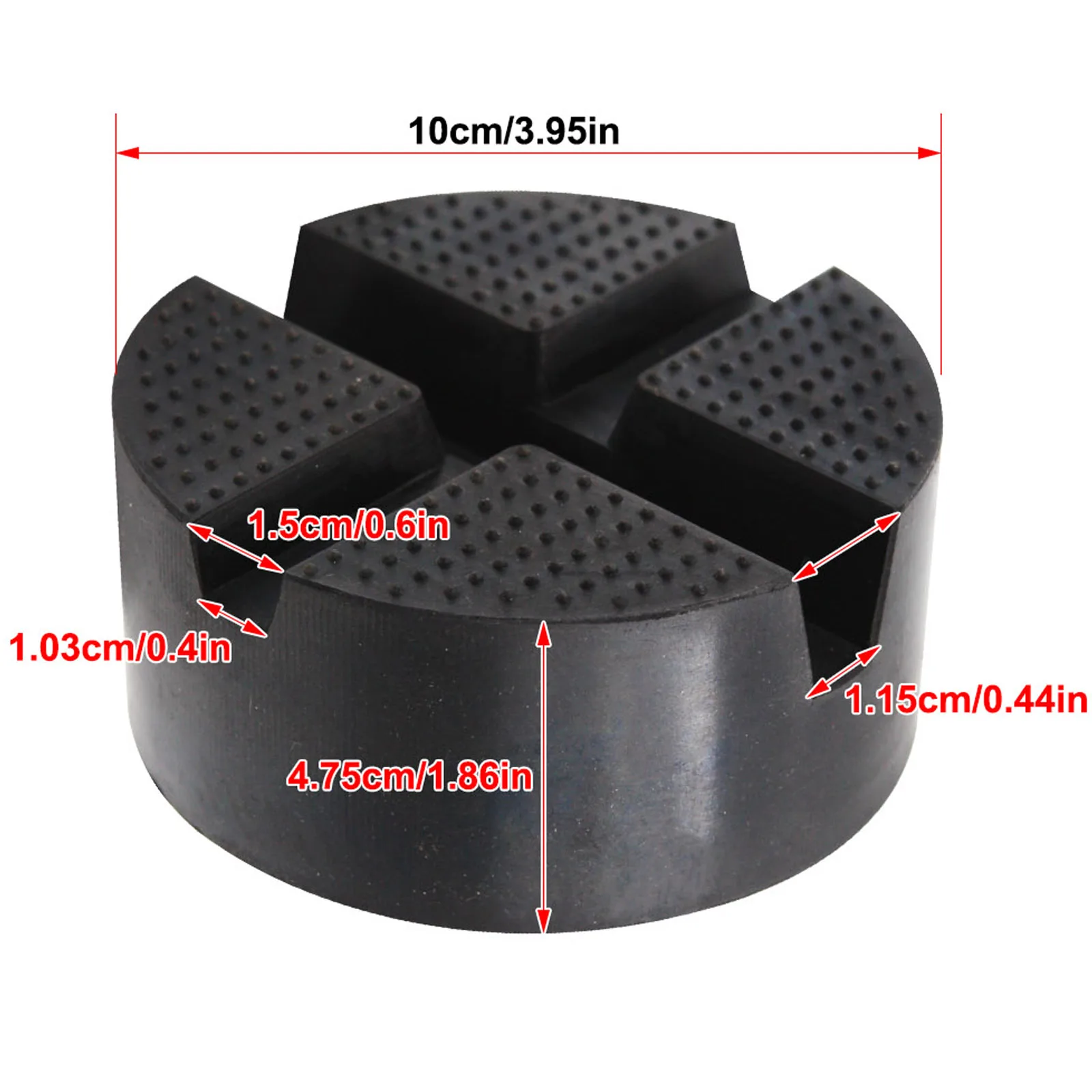 Heavy Duty X-Slot Car Jack Rubber Pad Jacking Tool Adapter Lifting Disk Pinch Weld Side Frame Protector For VW Audi Lexus Subaru