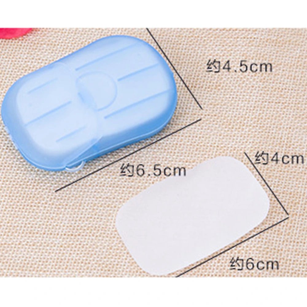 20/60/120/200Pcs New Portable Mini Disposable Soap Paper Travel Soap Paper Washing Hand Bath Clean Scented Slice Sheets Mini