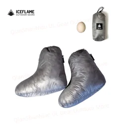 Ice flame NXT Duck Down Boots Outdoor Ultralight Unisex Down Socks Sleeping Bag For Warmth 10D Fabric