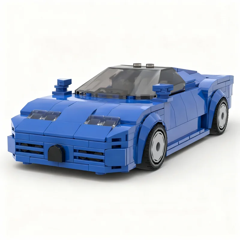

NEW 333PCS MOC City Champions Super Car Hyper EB110 Model Technology DIY Creative Assembly Brick Display Birthday Gift Decor