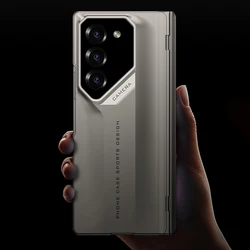 Magnetic Hinge Armor Blade Plastic Case for Samsung Galaxy Z Fold 7 6 5 Screen Glass Matte Hard Cover for Samsung Z Fold6 Case