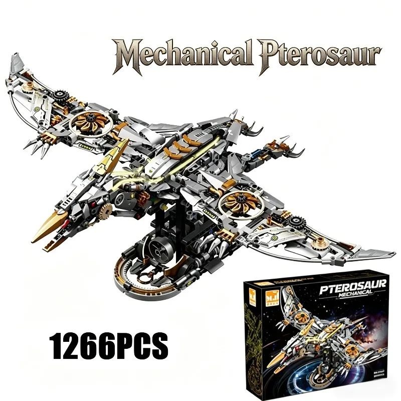 

3 Types Mechanical Pterosaur Triceratops Tyrannosaurus Rex Model Building Blocks With Power Motor The Perfect Gift For Family