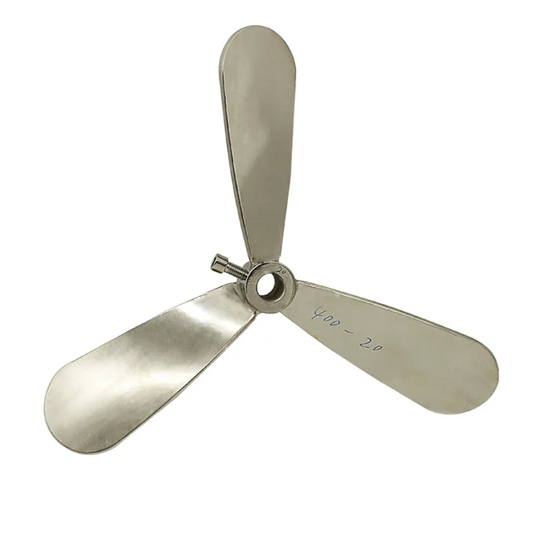 304 Stainless Steel Blade Three-blade Propeller  Mixer Impeller Dispersion Disc Stirrer Impeller