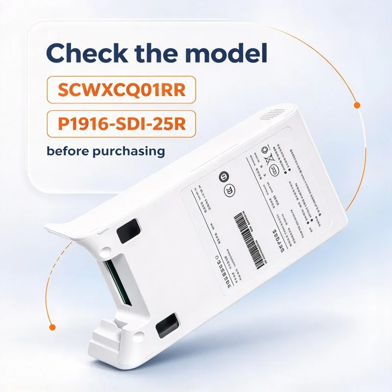 Aleaivy Replacement Battery for Xiaomi Mi Handheld Vacuum Cleaner 1C, SCWXCQ01RR / SCWXCQ02ZHM, P1916-SDI-25R, 25.2V, 5000mAh