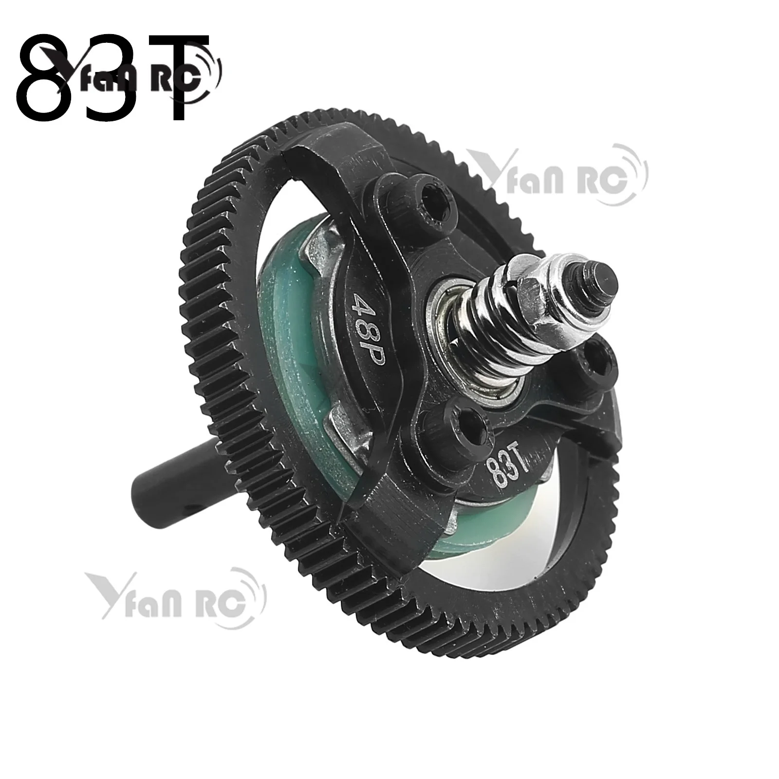 Steel 48P 72T 76T 83T 86T 90T Spur Gear for Slash Bandit Rustler Stampede 2WD RC Car Upgrade Parts