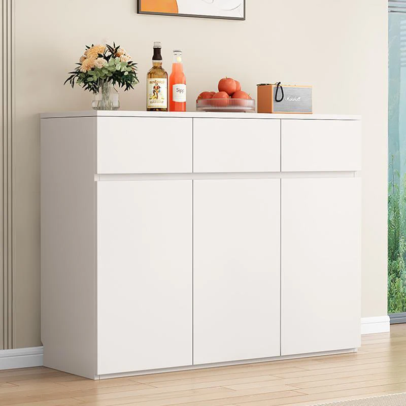 

Solid wood dining side cabinet Household kitchen cabinet Multi-layer storage cabinet Locker Living room against the wall Tea cab