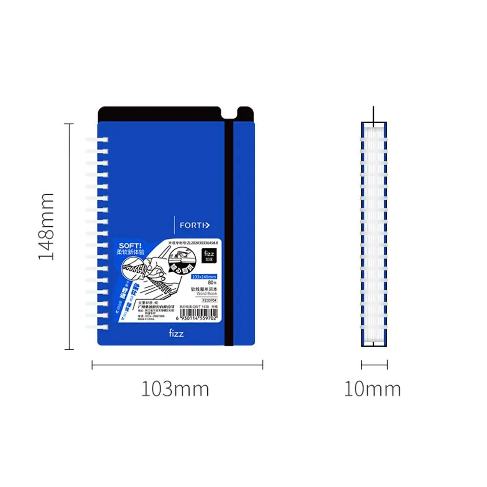 Language Learning Memo Notebook School Class Oral Interpretation Word Book English Notepad Memo Notes Foreign Words Book