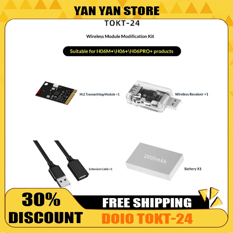 Doio TOKT-24 2.4G W…