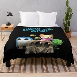 Lucas the Spider & Friends Throw Blanket Sofa Plaid christmas gifts Blankets