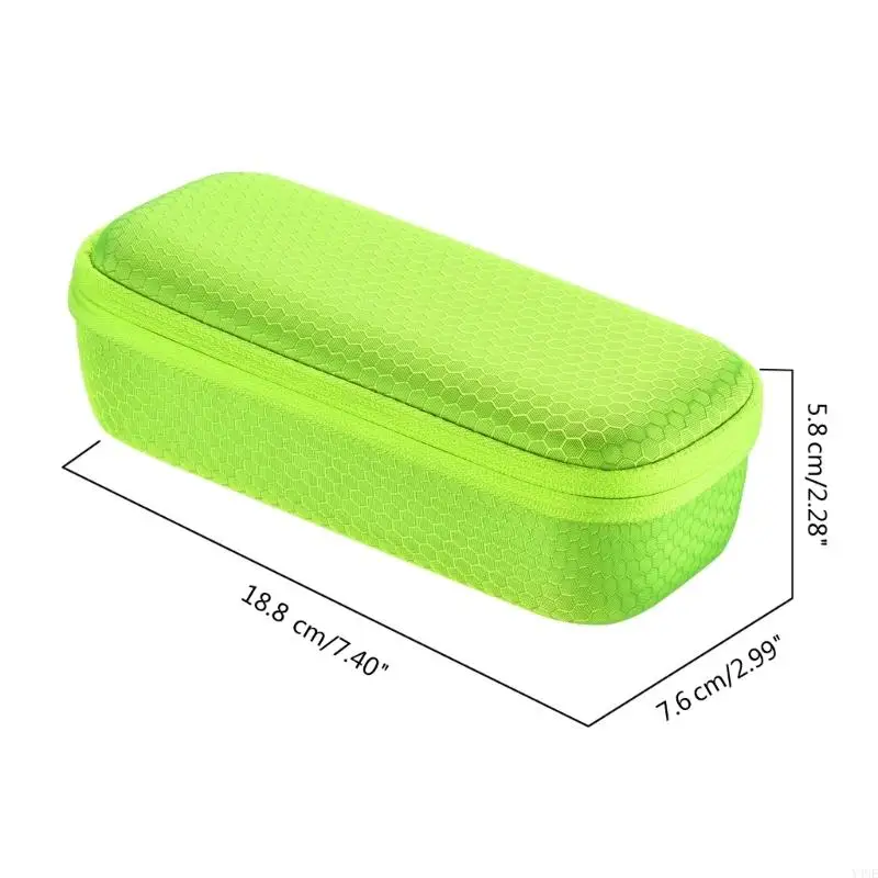 Y4UE Lightweight Hard Case EVA Storage Box with Mesh Pocket Portable Pen Holder for tiptoi 00110 00112 00113 00114 00500