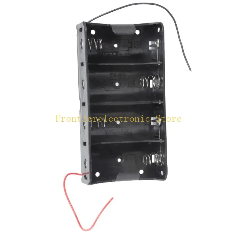 LR20 D Battery Holder with Secure Connection Design and High Impact ABS Plastic for Outdoor Gear and Household Electronics