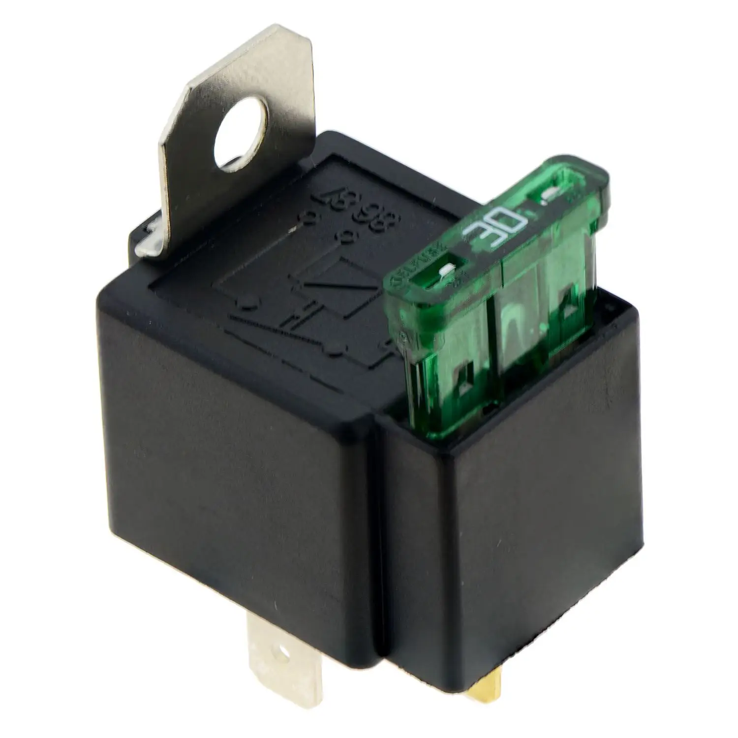 AA84 4Pin DC12V 30A Fused On/Off Automotive Fused Relay With insurance wire