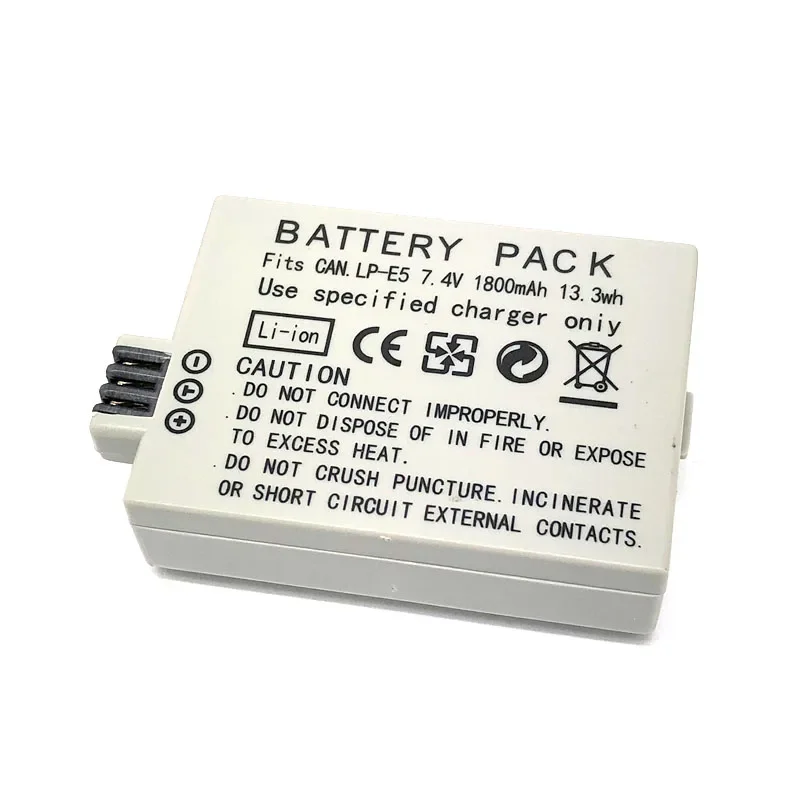 LP-E5 LPE5 LP E5 Battery Charger For Canon EOS 1000D 450D 500D KISS F X2 X3 Rebel T1i XTi XS Camera