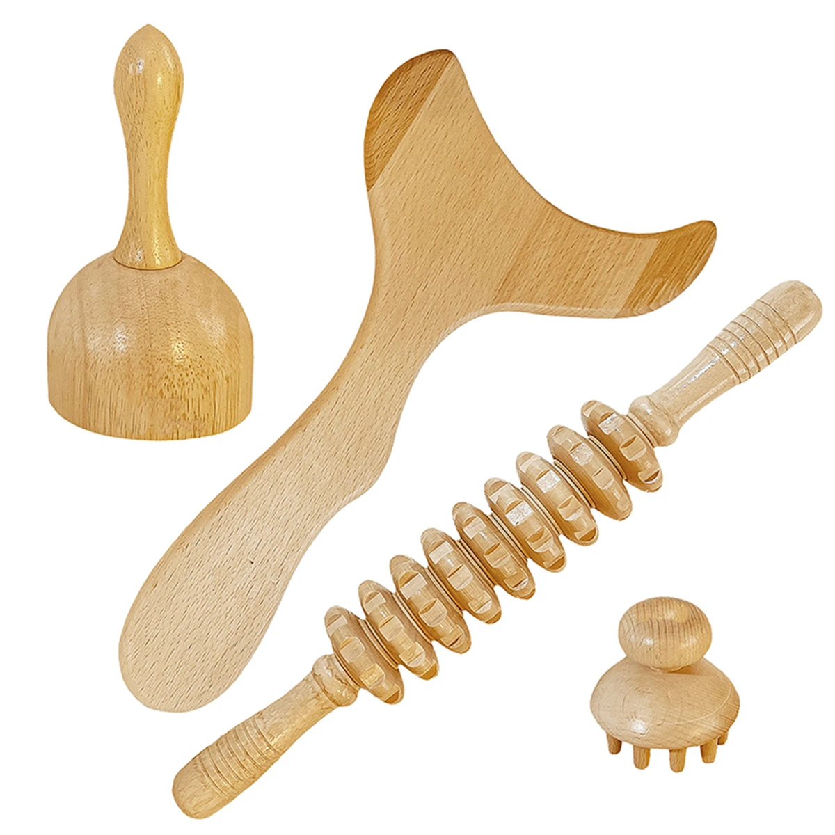 

Wooden Gua Sha Tool, Wooden Lymphatic Drainage Massager, Body Sculpting Tool Paddle, Body Contouring and Shaping Tool
