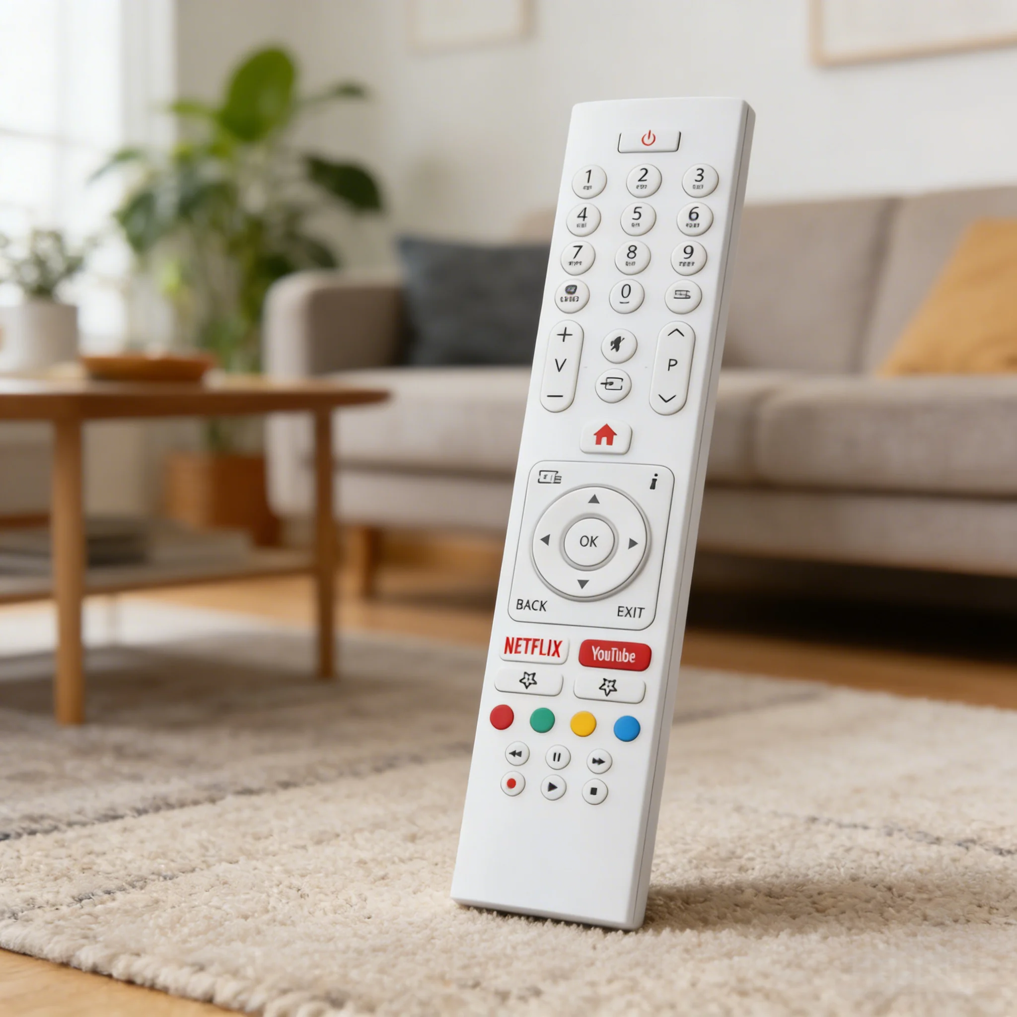 Smart HD TV Remote Control RC43135 Universal Compatible with Hitachi Vestel Bush L32SHE19 - Electronic Device Remote Control
