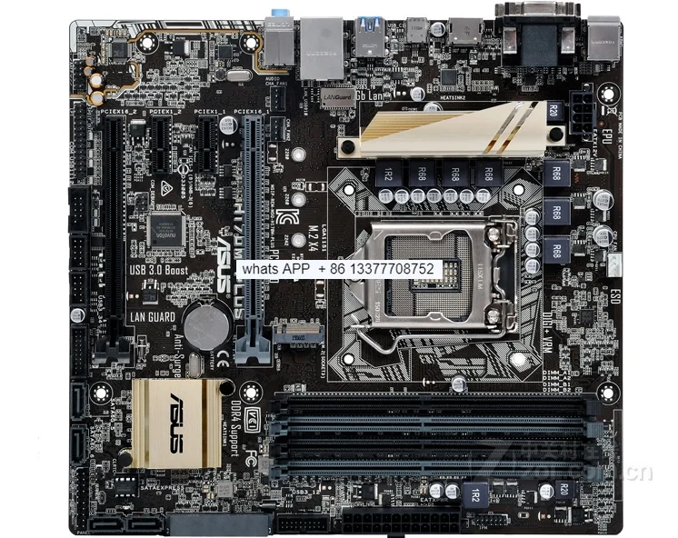 

H170M-PLUS Ddr4 Desktop 1151-Pin Matx Small Board 6 7 Generation Cpu