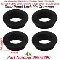4pcs/kit Door Panel Lock Pin Grommet For Volvo S80 S60 V70 XC70 XC90 S40 C30 39978890 Replacement Automobiles Parts
