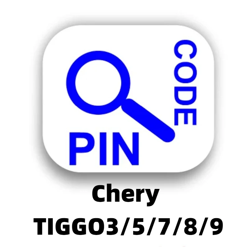 Immo Pin code calculation service for Chery TIGGO3/5/7/8/9