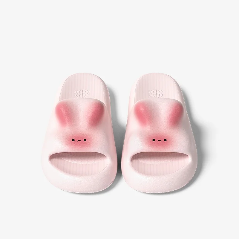

New Adorable Bunny Design Slippers Woman Cute Animal House Shoes Women's Ultra Light Comfortable Non-Slip Slipper for Daily Wear