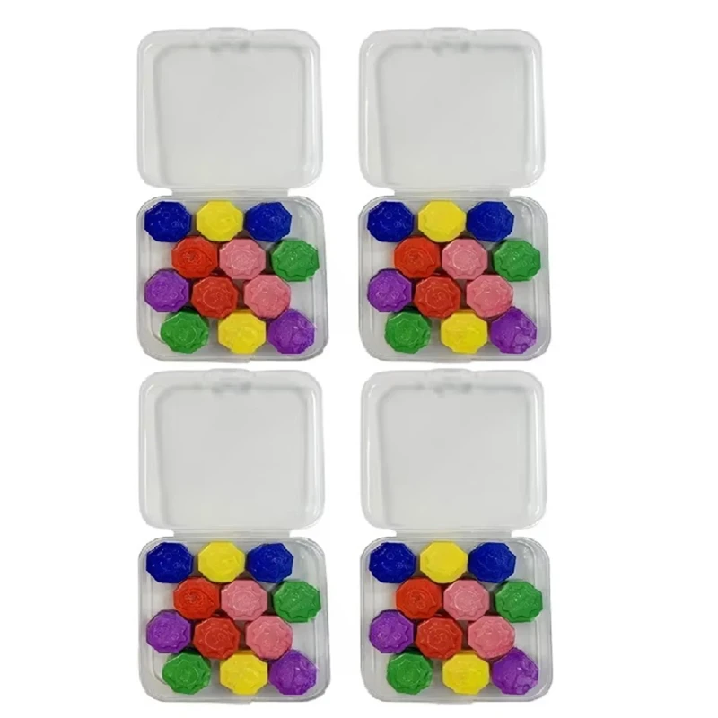 NEW-Traditional Korean Gonggi Game Set - Colorful Jack Stone For Exercise, Fun & Stress Relief