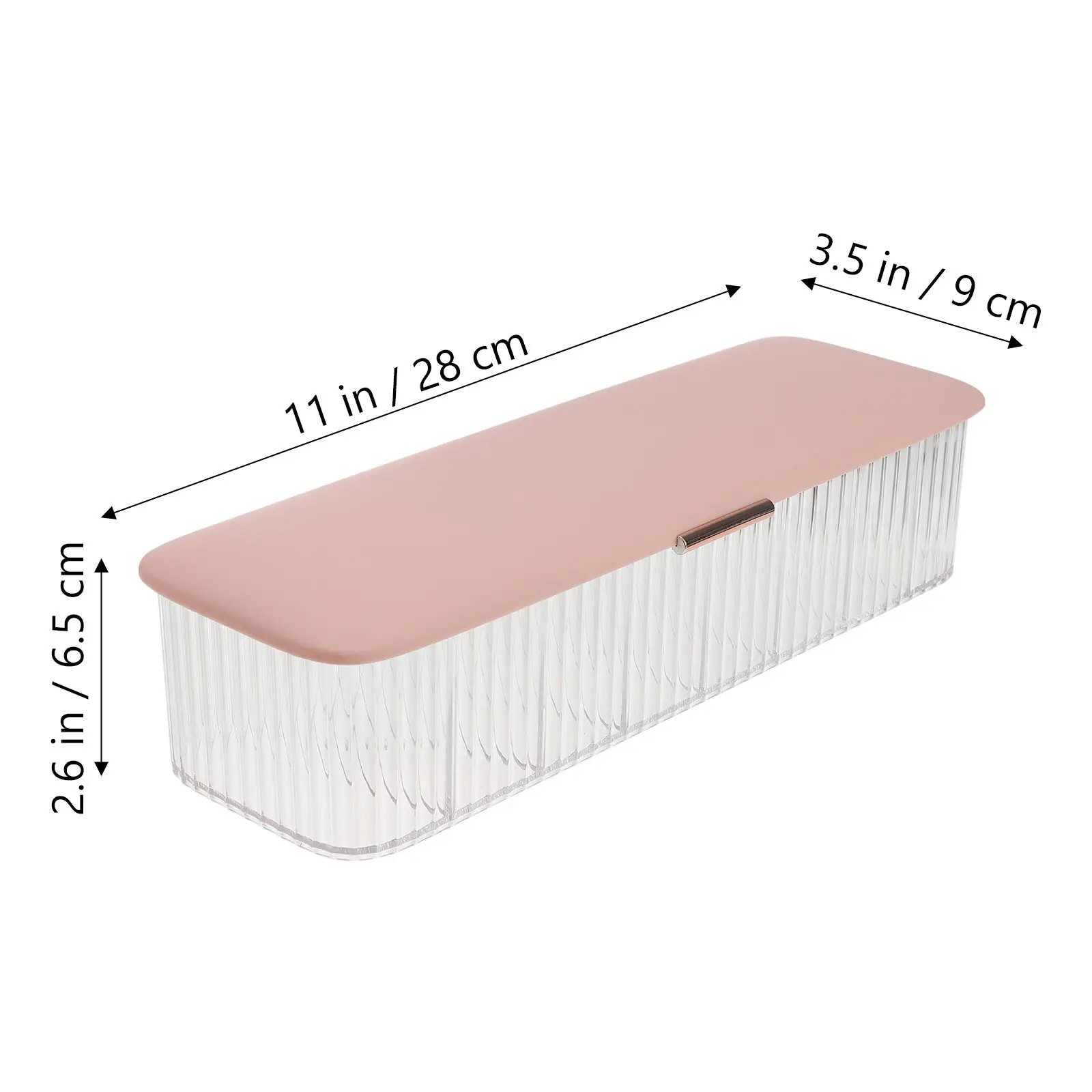 Cable Organizer Box Transparent Dustproof Water Resistant Multi Grid Cord Storage for Office Desk Home USB
